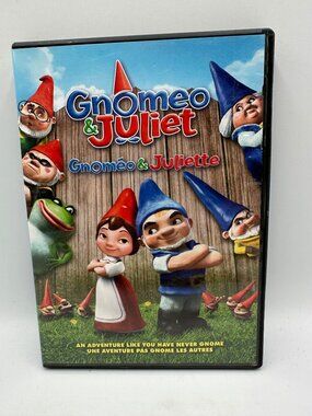 Gnomeo & Juliet Animated Family Movie DVD 2011 PG James McAvoy Emily Blunt eOne